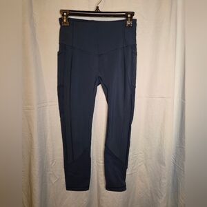 Lululemon All The Right Places Crop II *23" in True Navy - Size 6